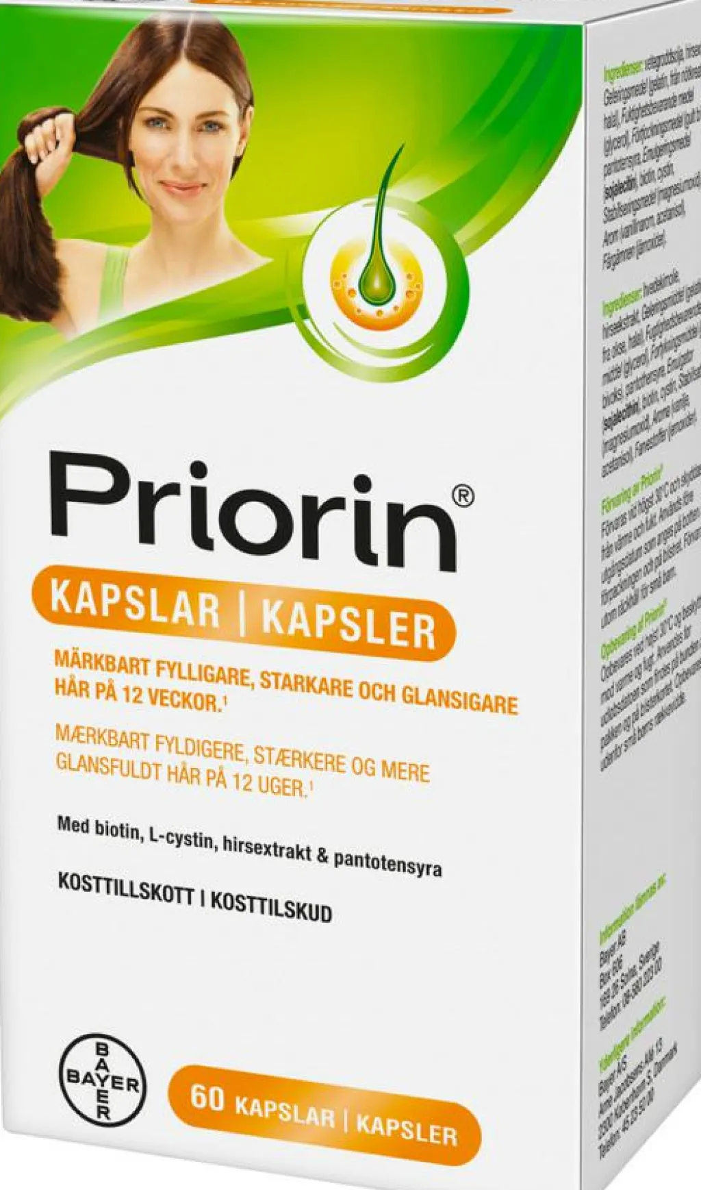 Priorin Hud, Hår & Negle<Kosttilskud for håret