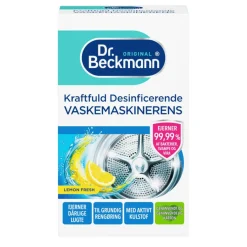 Dr. Beckmann Kraftfuld Desinficerende Vaskemaskinerens< Rengøring