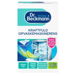 Dr. Beckmann Kraftfuld Opvaskemaskinerens< Rengøring