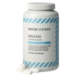 Matas Striber Kreatin|Ingredienser<Kreatintablet