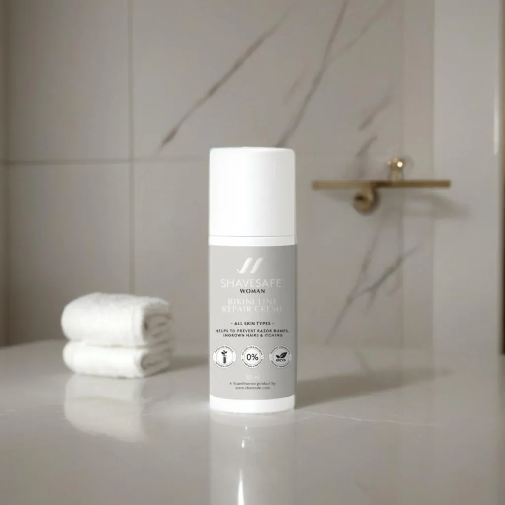 ShaveSafe Kvinde Bikini Line Repair Creme< Barberskum & Gel