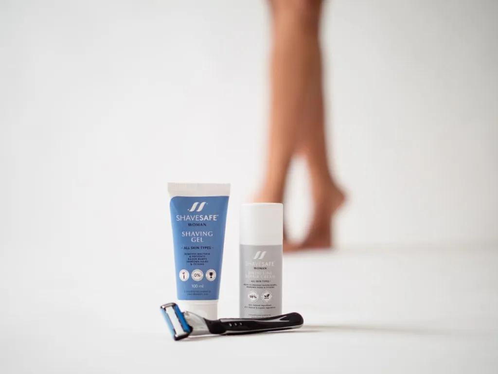 ShaveSafe Kvinde Bikini Line Repair Creme< Barberskum & Gel