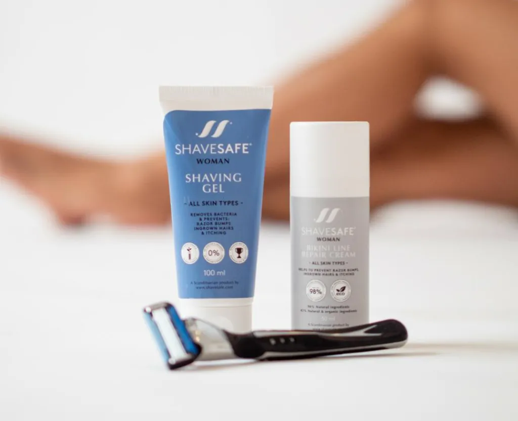 ShaveSafe Kvinde Bikini Line Repair Creme< Barberskum & Gel