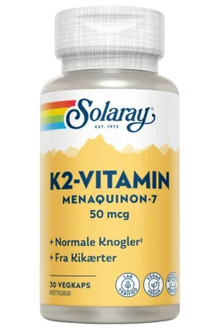 Solaray K2-vitamin 50 mcg< K-Vitamin
