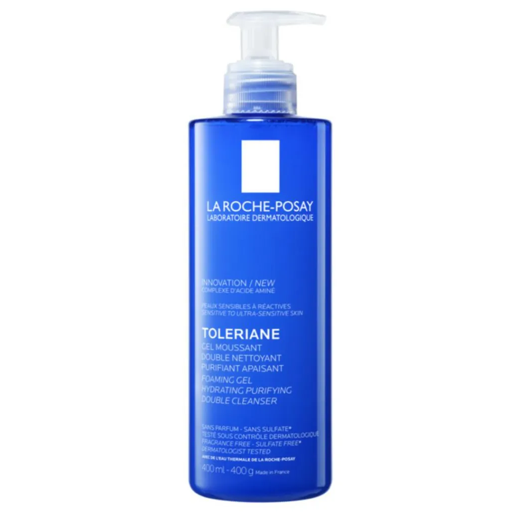 La Roche-Posay Ansigtspleje|Renseprodukter<Toleriane Foaming Gel Double Cleanser 400 ml