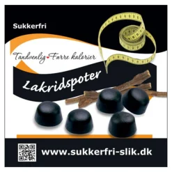 Kingfisher Lakridspoter Søde Sukkerfri< Lakrids & Vingummi