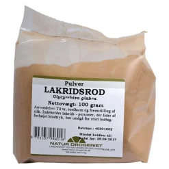 Natur Drogeriet Øvrige Fødevarer|Bagning<Lakridsrodpulver