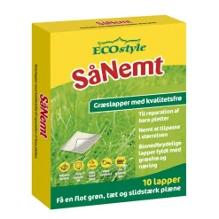 ECOstyle Lapper med Græsfrø< Havetilbehør