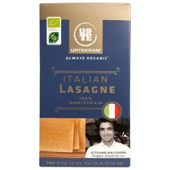 Urtekram Lasagne fuldkorn Ø< Pasta, Ris & Bælgfrugter