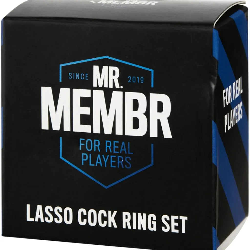 Mr. Membr Sexlegetøj Til Mænd|Sexlegetøj<Lasso Penisring Sæt
