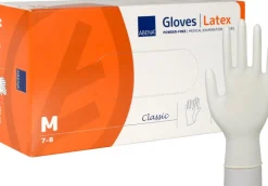 Abena Rengøring<Latex Handsker Classic Natur