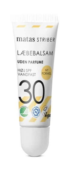 Matas Striber Læbebalsam SPF 30 Uden Parfume< Solcreme|Læbepleje