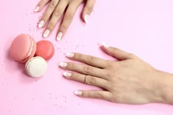 Le mini macaron Nail Art><noscript><img width=