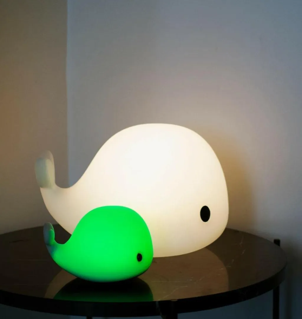 Filibabba Natlamper|Lys & Lamper<LED Gulvlampe Christian The Whale