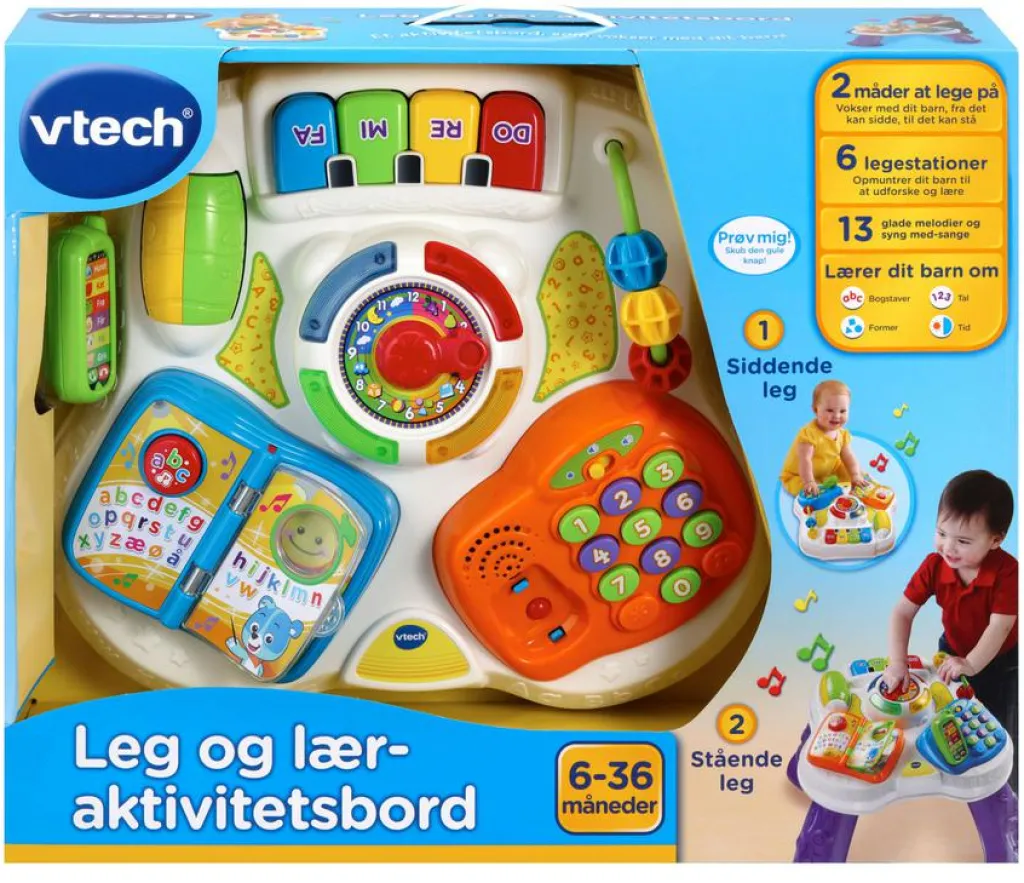 VTech Motorik & Bevægelse>Leg og Lær Aktivitetsbord