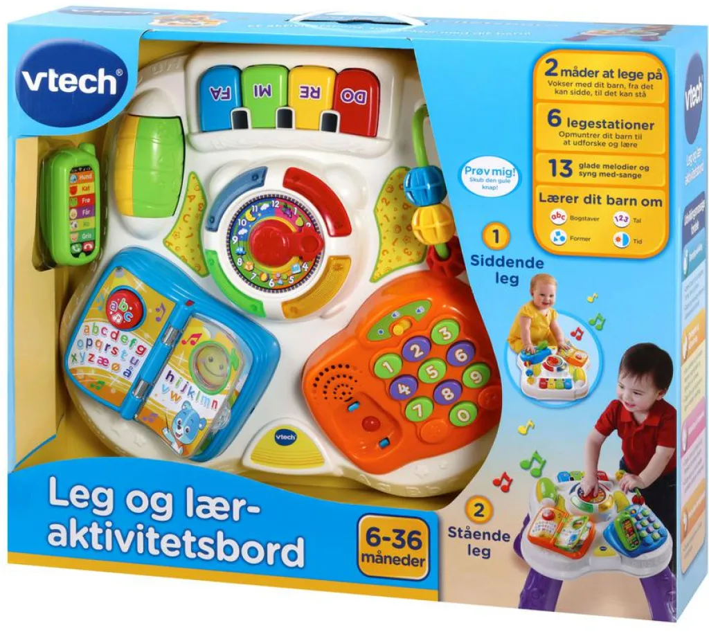 VTech Motorik & Bevægelse>Leg og Lær Aktivitetsbord