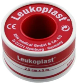 Nygaard Leukoplast tape 5 m x 1,25 cm< Sårplastre|Sårplastre