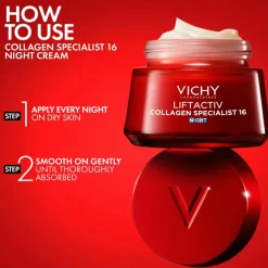 Vichy Ansigtspleje|Anti-Age<Liftactiv Collagen Specialist Natcreme