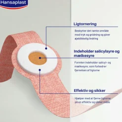 Hansaplast Ligtorneplastre<Ligtorneplaster