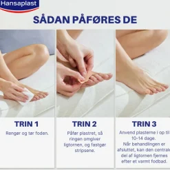 Hansaplast Ligtorneplastre<Ligtorneplaster