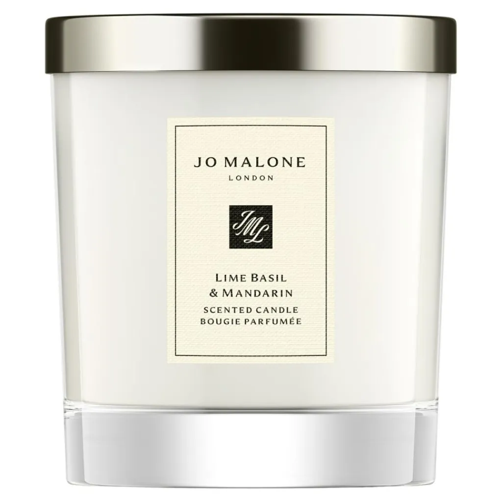 Jo Malone London Lime Basil & Mandarin Scented Classic Candle< Lys & Lamper|Duft Til Hjemmet