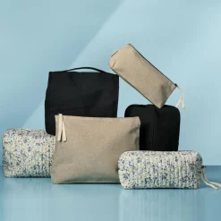 M.COSMETICS Tasker & Punge|Makeup- & Toilettasker<Linen Beauty Bag