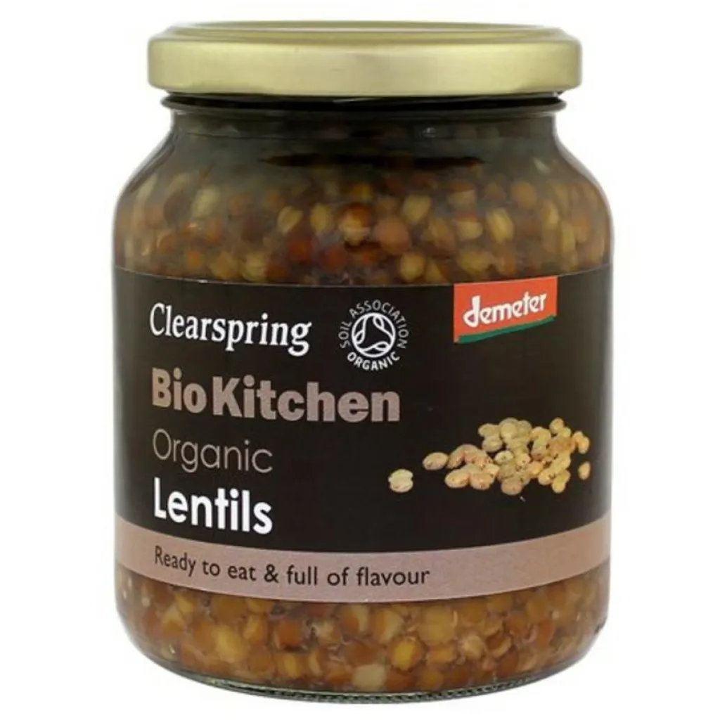 Clearspring Linser Biodynamisk< Pasta, Ris & Bælgfrugter
