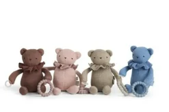 SMALLSTUFF Little Activity Bear For Dummy And Teether<Børn Bideringe|Tandpleje Til Børn