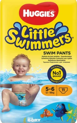 Huggies Badetid|Pusletid<Little Swimmers str. 12-18 kg