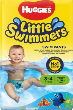 Huggies Badetid|Pusletid<Little Swimmers str. 7-15 kg