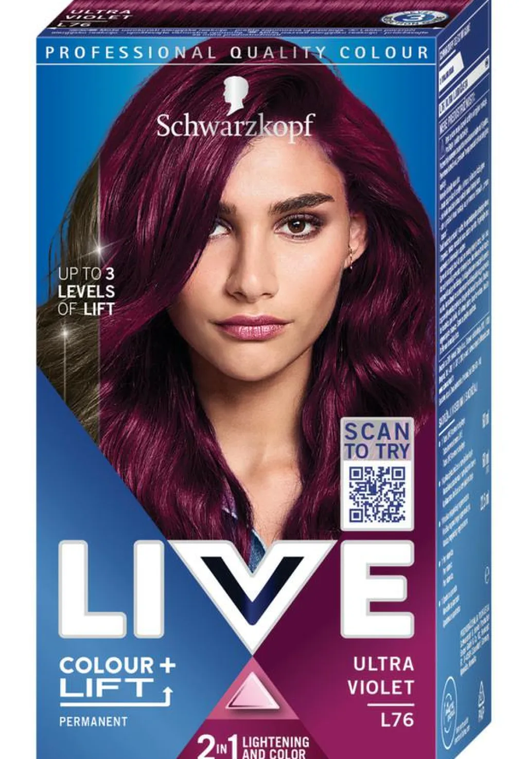 Schwarzkopf Permanent Hårfarve>LIVE Color + Lift Hårfarve
