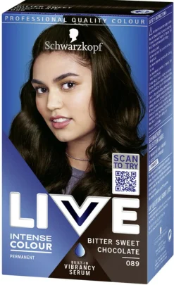 Schwarzkopf LIVE Intense Color Hårfarve< Permanent Hårfarve