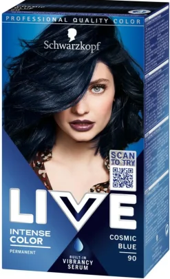 Schwarzkopf Permanent Hårfarve<LIVE Intense Color Hårfarve