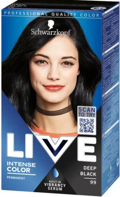 Schwarzkopf Permanent Hårfarve>LIVE Intense Color Hårfarve