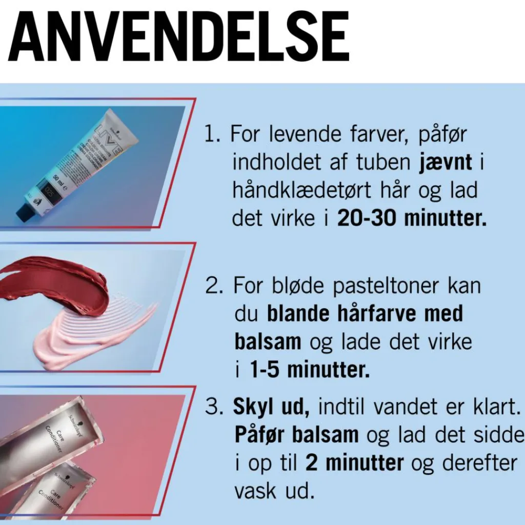 Schwarzkopf Toningsfarve>LIVE Ultra Brights Hårfarve