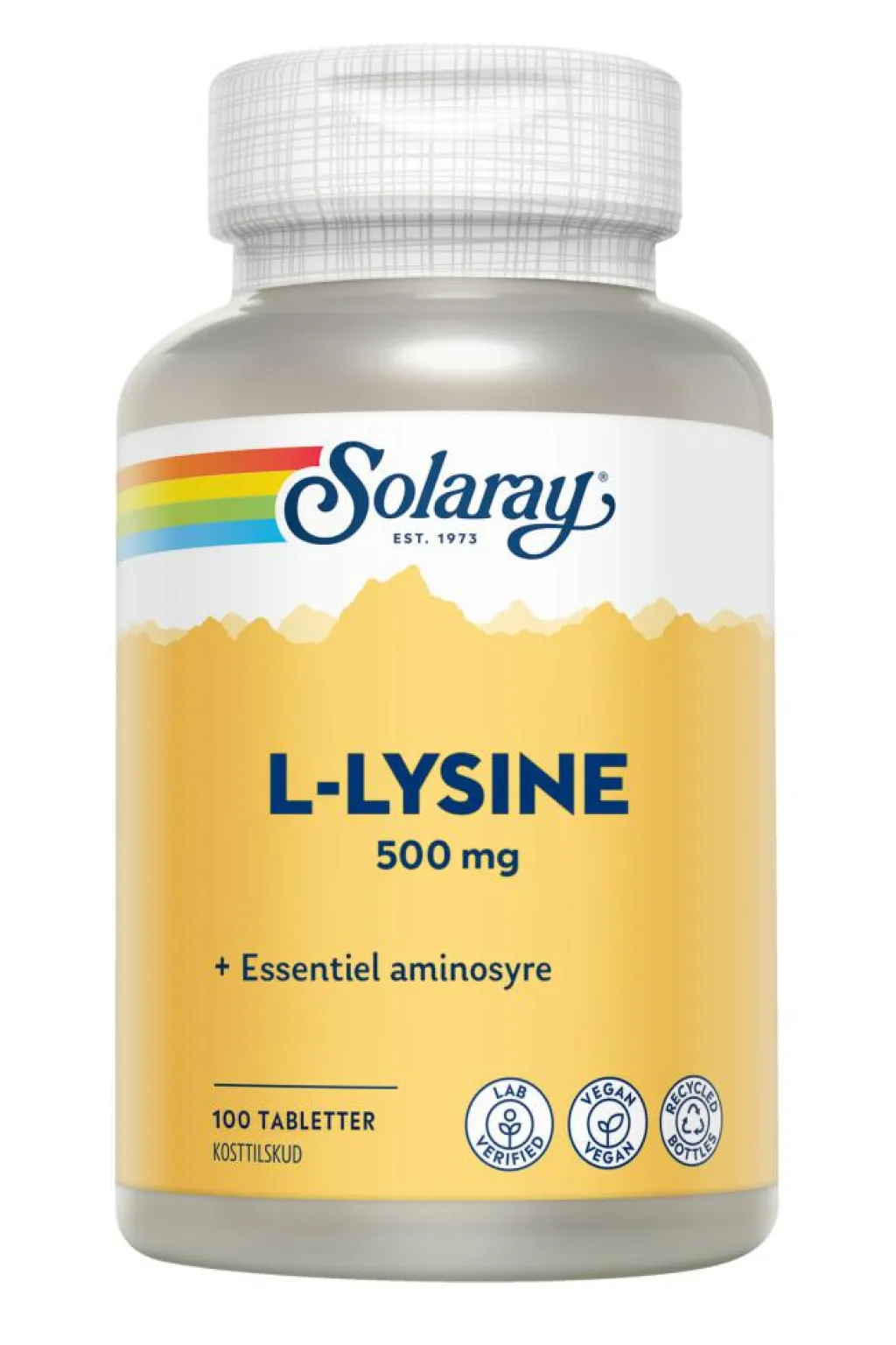 Solaray Aminosyre|Ingredienser>L-Lysine