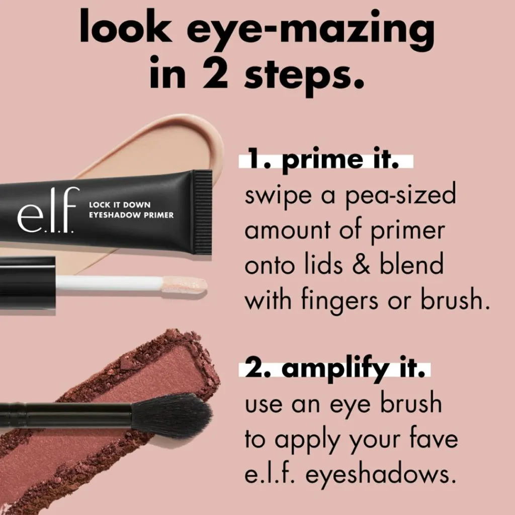 e.l.f. Øjenskyggeprimer>Lock It Down Eyeshadow Primer