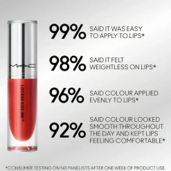 MAC Læbestift<Locked Kiss Ink Lipcolour