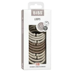 BIBS Loops Ophængsringe 12-pak<Børn Uroer
