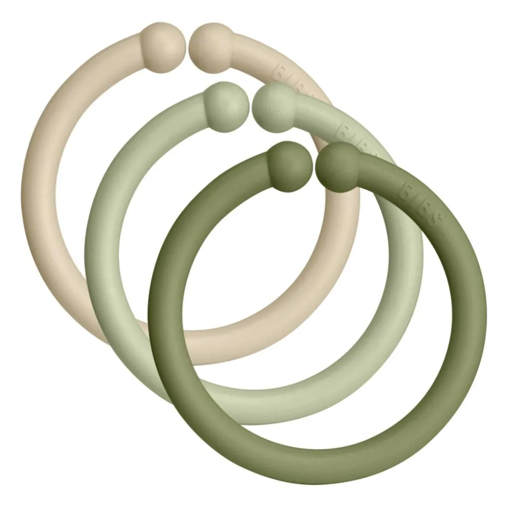 BIBS Uroer>Loops Ophængsringe 12-pak
