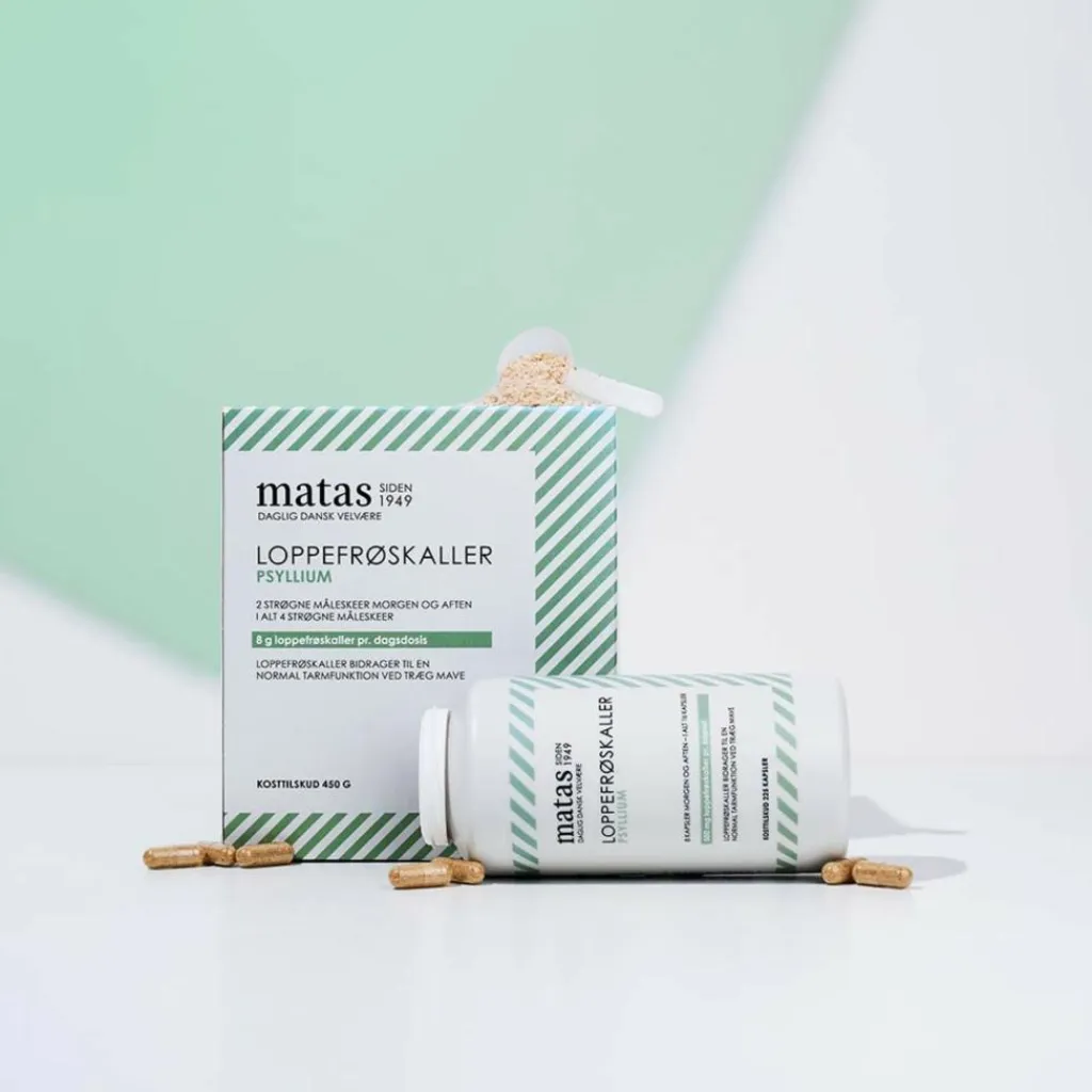 Matas Striber Ingredienser|Fordøjelse & Fibre<Loppefrøskaller