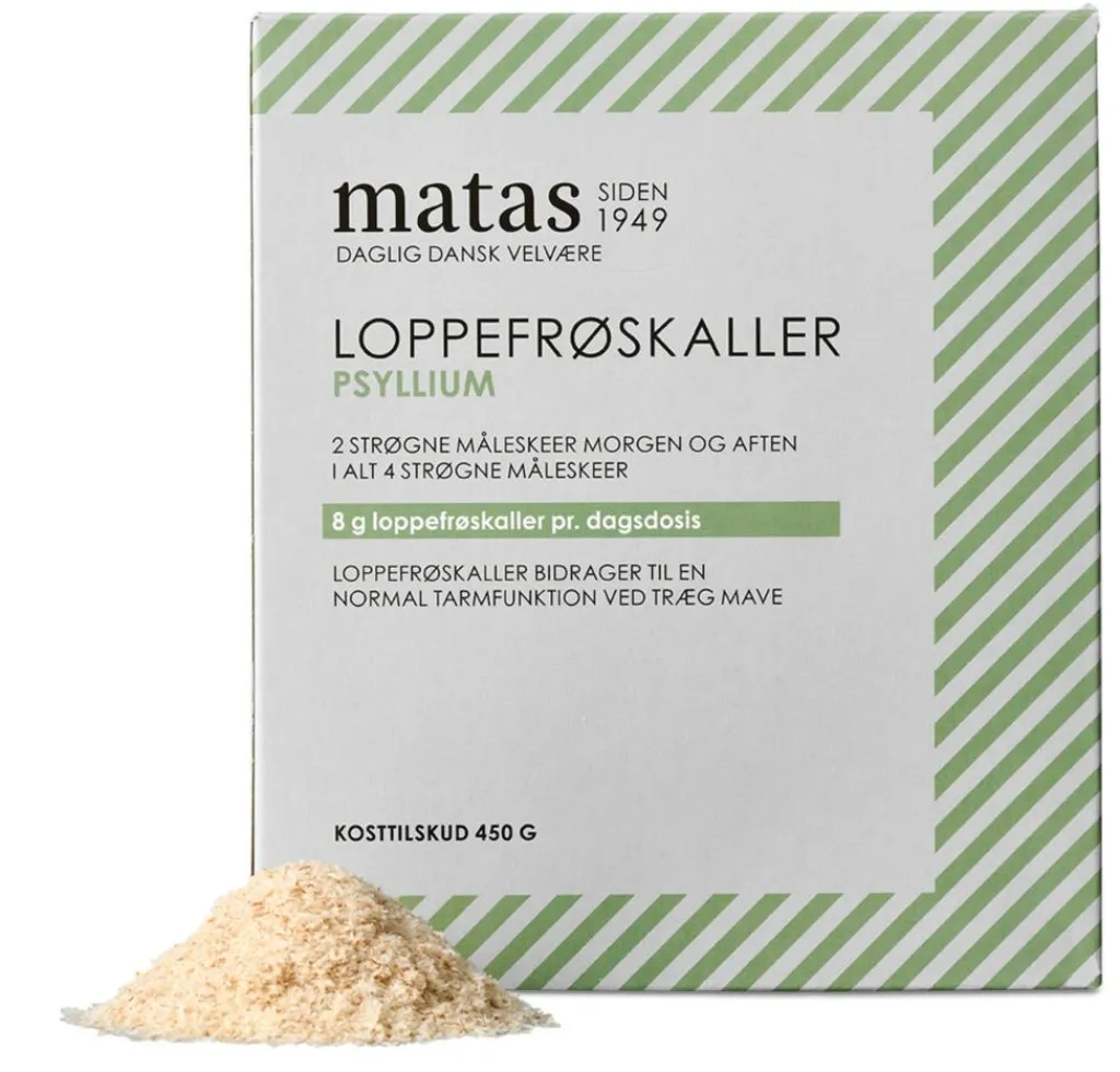Matas Striber Ingredienser|Fordøjelse & Fibre>Loppefrøskaller