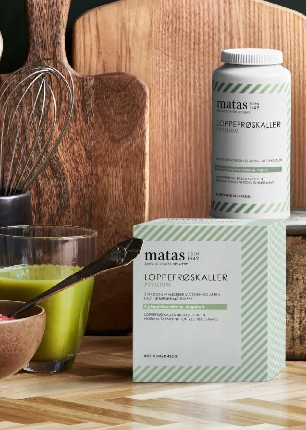 Matas Striber Ingredienser|Fordøjelse & Fibre>Loppefrøskaller