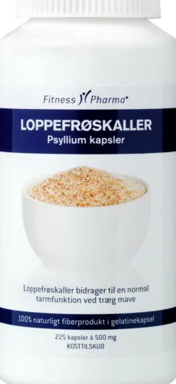Fitness Pharma Fordøjelse & Fibre<Loppefrøskaller Psyllium