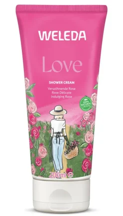 Weleda Love Shower Cream Rose< Bodyshampoo