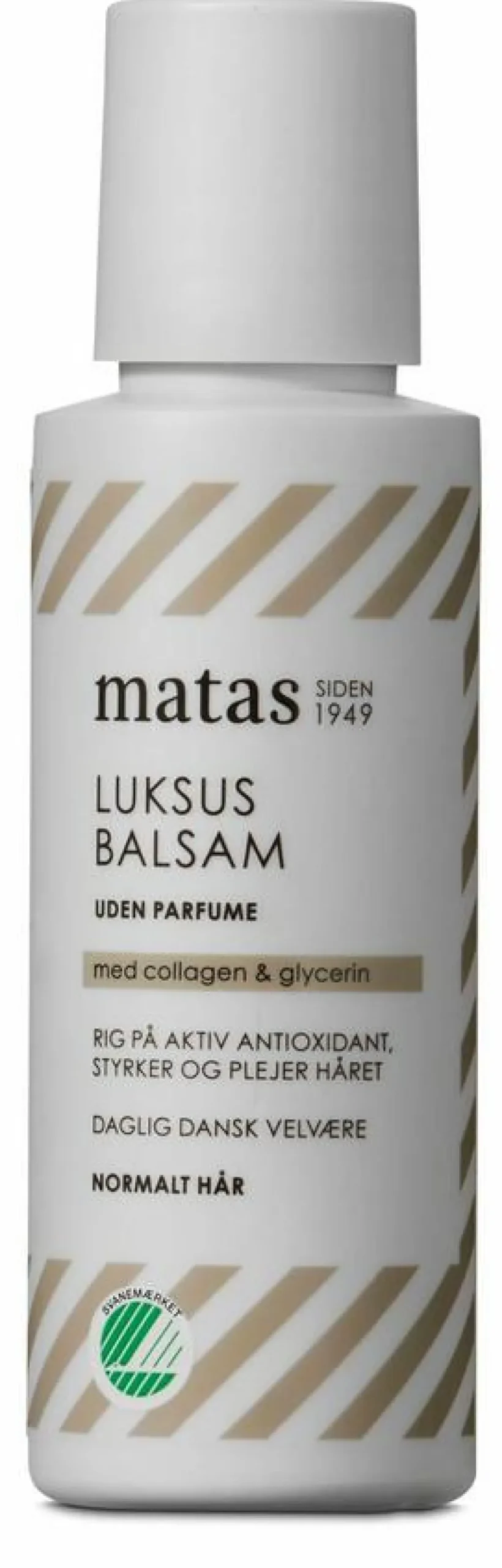 Matas Striber Rejsestørrelser<Luksus Balsam til Normalt Hår Uden Parfume