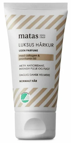 Matas Striber Rejsestørrelser<Luksus Hårkur til Normalt Hår Uden Parfume
