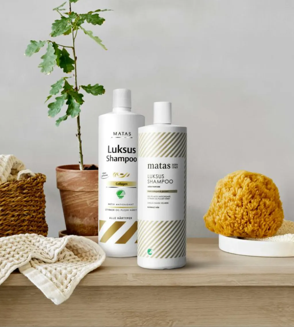 Matas Striber Shampoo<Luksus Shampoo til Normalt Hår Uden Parfume