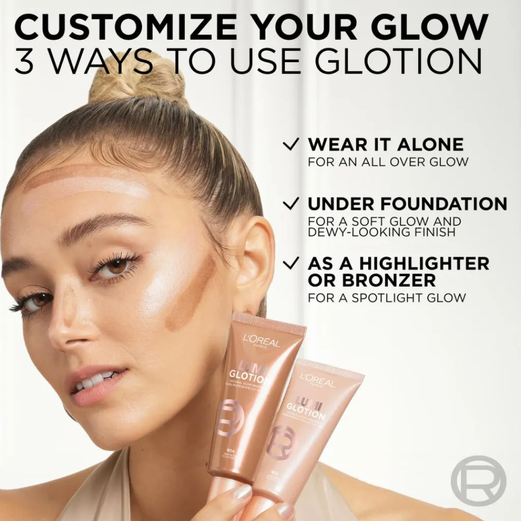 L'Oréal Paris Highlight & Contour>Lumi Glotion Highlighter