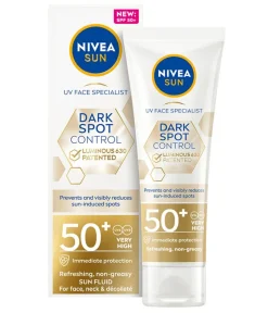 NIVEA Luminous Sun Fluid SPF 50< Solcreme